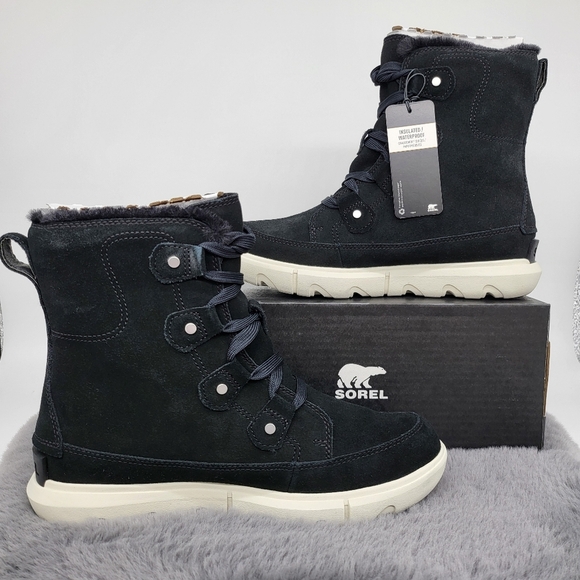 New Sorel Explorer Next Joan WP Women's Boots Shoes Size 8.5 - Picture 6 of 7